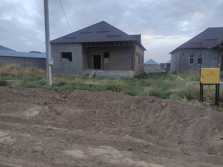 уй бітпеген,күйдірылген кірпішпен