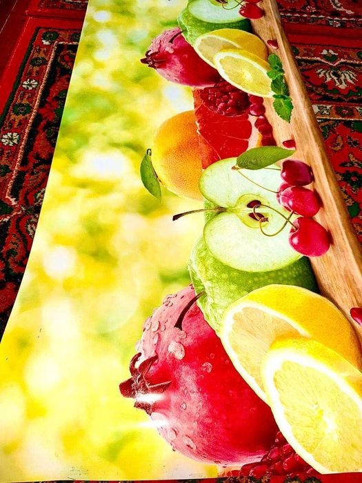 Кухонный фартук Панель для кухни • Фартук для стен • Фартук с Фрукты /