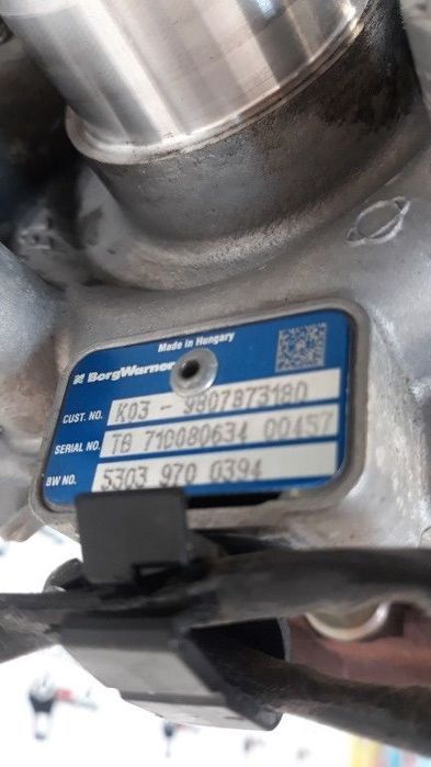 turbo turbina peugeot fiat opel ford citroen ds 2.0 hdi tdci e5 e6 9807873180 53039700394 2014 2015 2016 2017