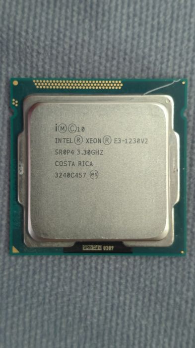 Процессор Intel Xeon E3-1230 v2 (аналог i7-3770, LGA 1155)