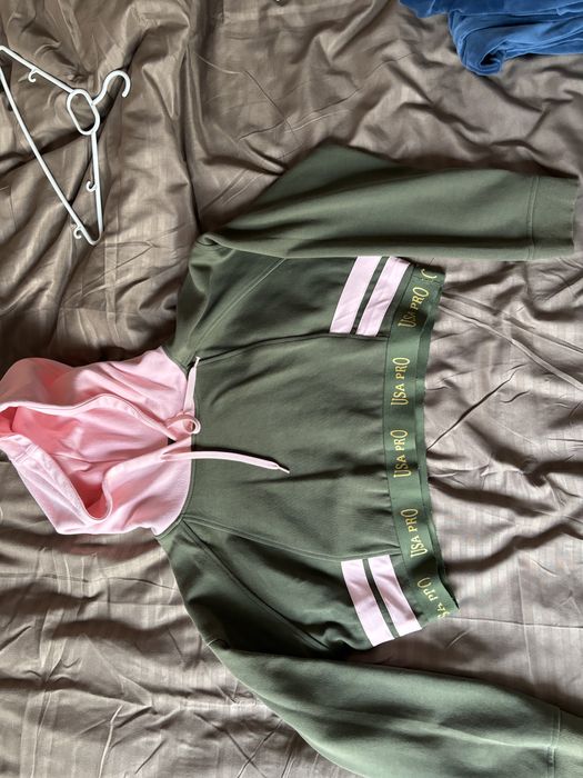 Hanorac scurt cu gluga UsaPro