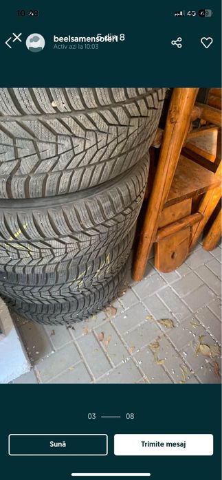 Roti Porsche impecabile 265/50/19 iarna