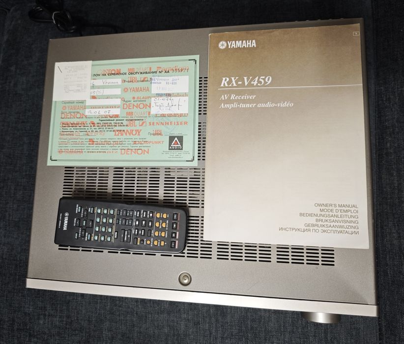 Ресивер Yamaha первые руки. В отличном состоянии.