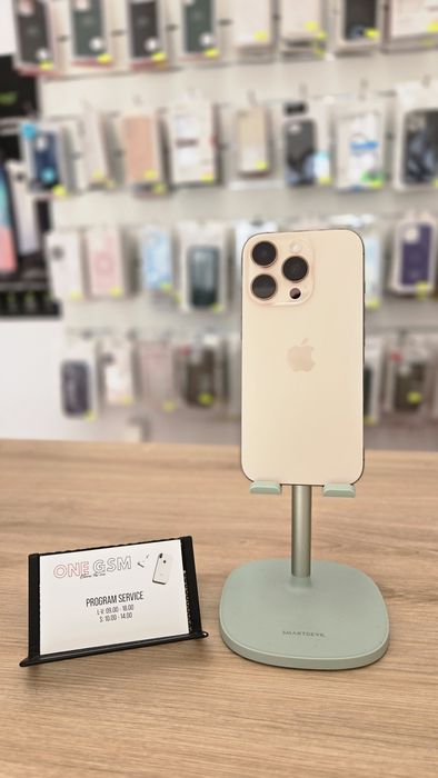 iPhone 16 Pro 128GB Desert Titanium – Second-Hand in stare excelenta!