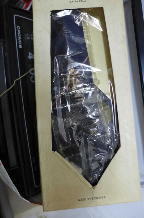 Cravata Lana pura 100% Made in Romania Olimpiada Moscova 1980 RARA