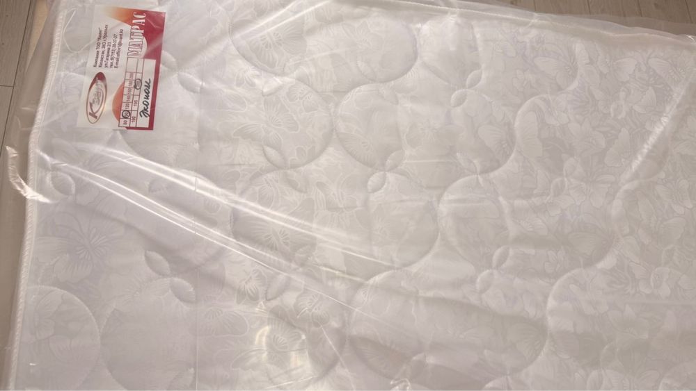 Матрас новый в упаковке,для односпальной кровати