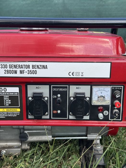 Generator curent electric 2800 W, MF-3500, benzina, 163 cc, 4 cp