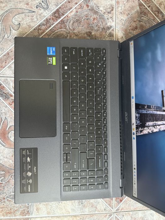 Laptop Acer Aspire 7 A715-51G-53W1 | i5-1240P | RTX 3050 Ti 4GB | 16GB RAM | 144Hz | SSD 512GB