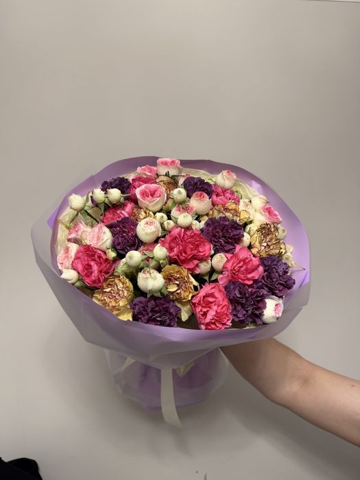 Цветы Дофаминовый букет