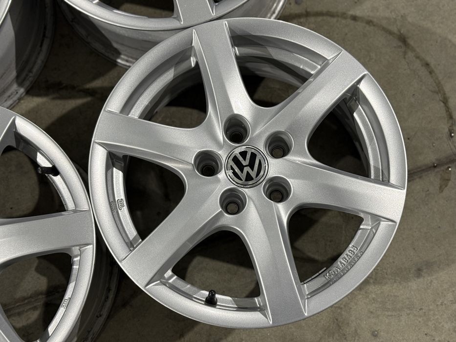 4бр. КАТО НОВИ 16” Джанти “ALUTEC” 5х112 за -VW Sharan/Tiguan/Seat Alhambra/AUDI/SEAT/SKODA/VAG- 6,5Jx16,ET33