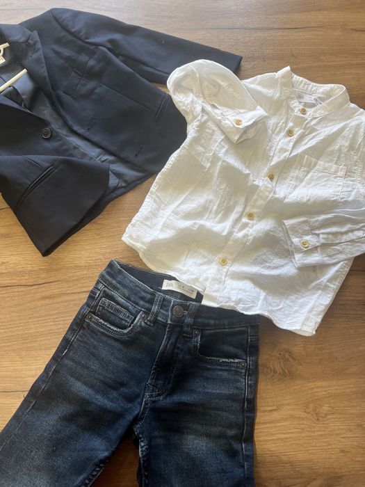 Дънки , сако ,риза Zara