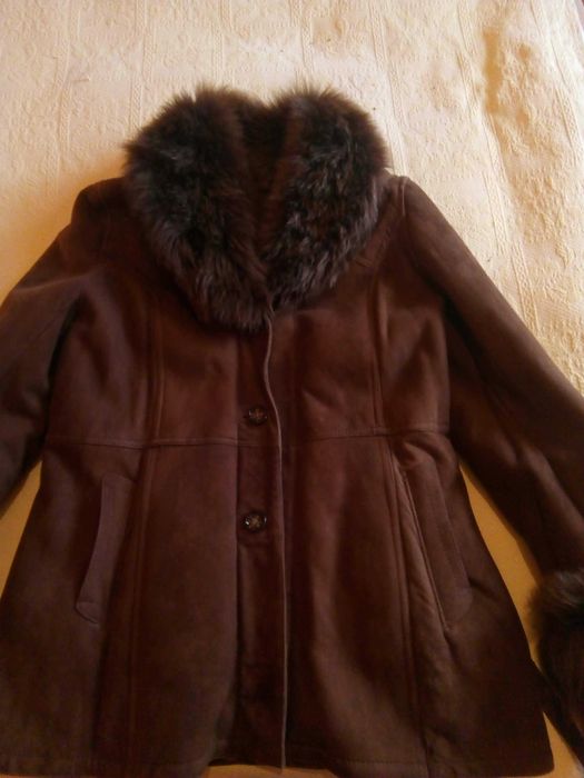 зимно кожухче от естествена кожа