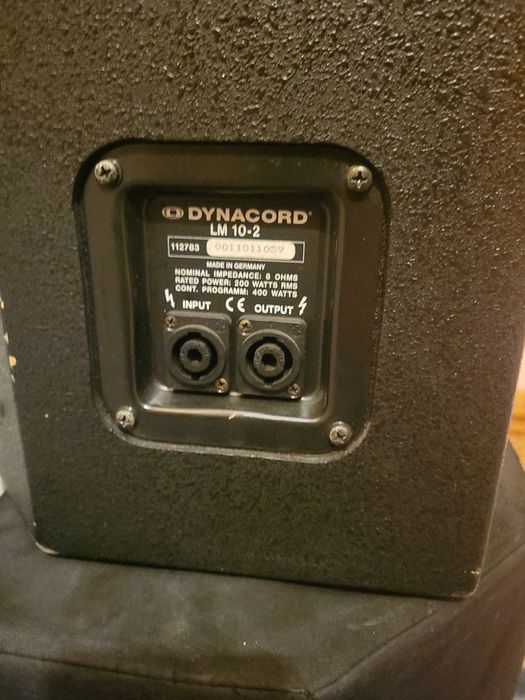 Boxe dynacord + mixer