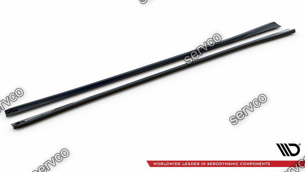 Pachet Set Splitter Exterior Lip Prelungiri Body kit tuning Audi A6 Sedan C8 2018-2023 v11 - Maxton Design