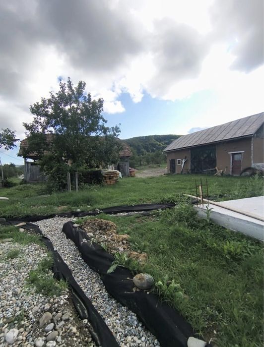Casa la tara cu 7700 mp si Izvor