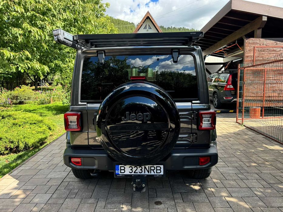Jeep Wrangler 2,2 CRDi, 2020/TVA deductibil/8AT/Softtop/model Overland/ACC/piele/audio Alpin