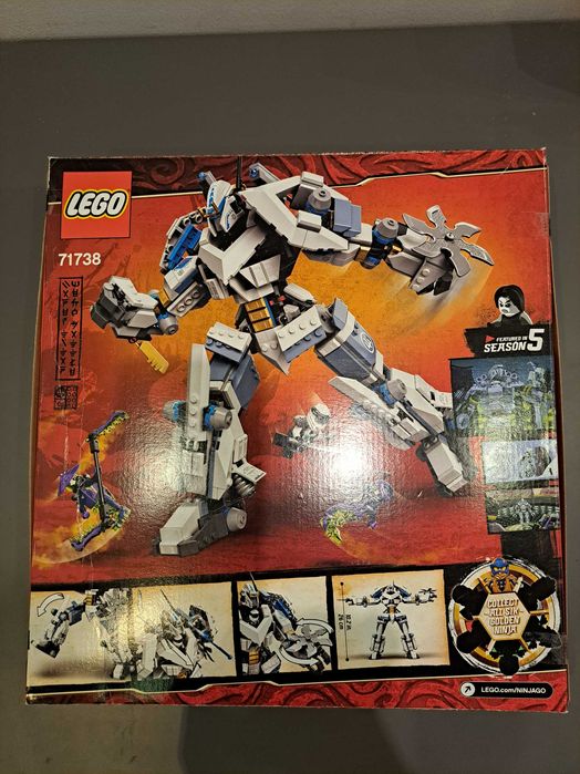 Lego Ninjago 71738 - Битка с титаничния робот на Zane