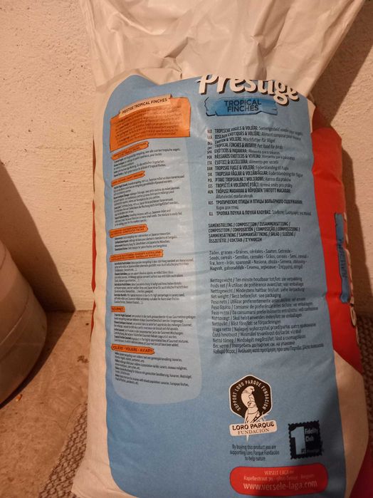 Hrană pentru păsări exotice 20 kg - Versele Laga