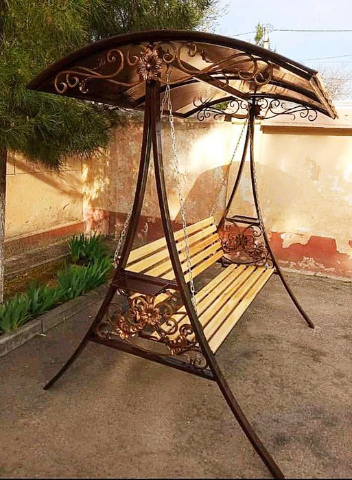 Садовые качели для дома. скамейка Аримчок уйга.