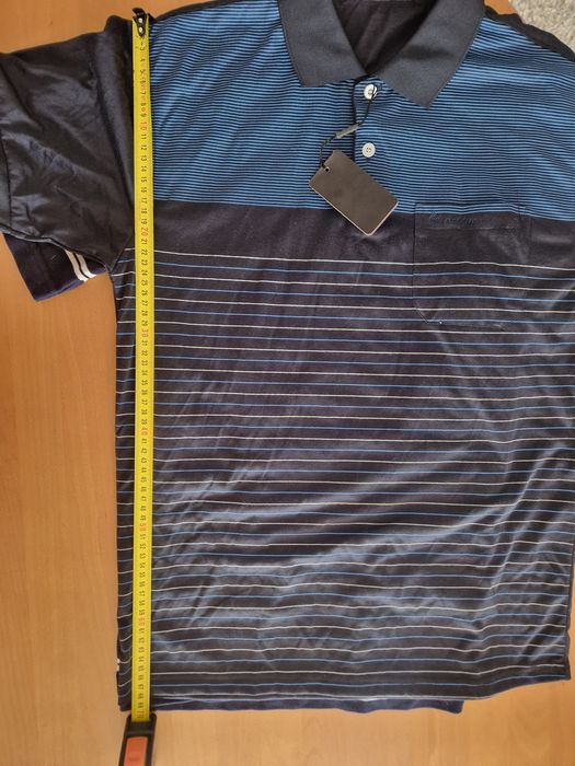Tricouri polo barbati bleumarin mas M