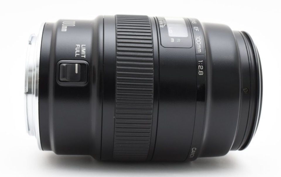 Obiectiv canon ef 100 mm 2.8 macro