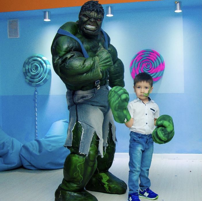 Халк. Аниматоры. Супергерои. Человек паук