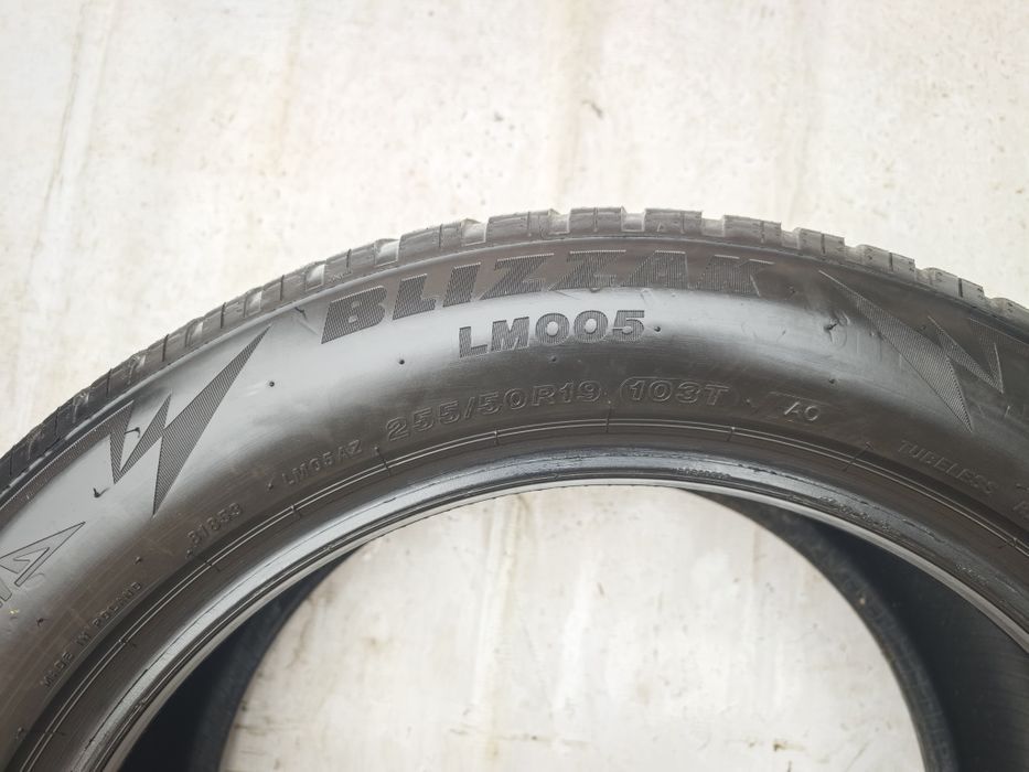 Anvelope 255/50/19 an 2023 iarna M+S BRIDGESTONE Blizzak LM005