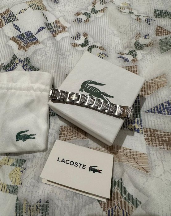 Bratara Lacoste Silvery Noua