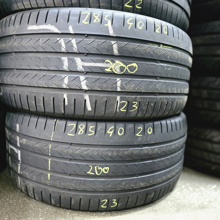 2x 285/40/20 VARA CONTINENTAL 2023 Stare excelentă