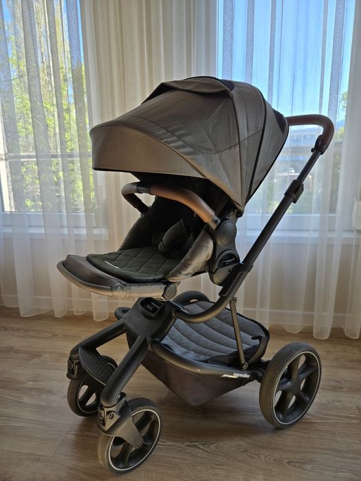 Количка 2в1 Easywalker Harvey3 Premium Emerald green + ЧИСТО НОВО ШАСИ