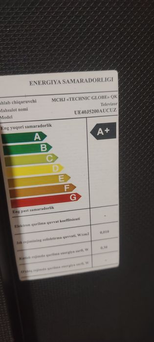 Telivizor zapchastka 40 talik smart