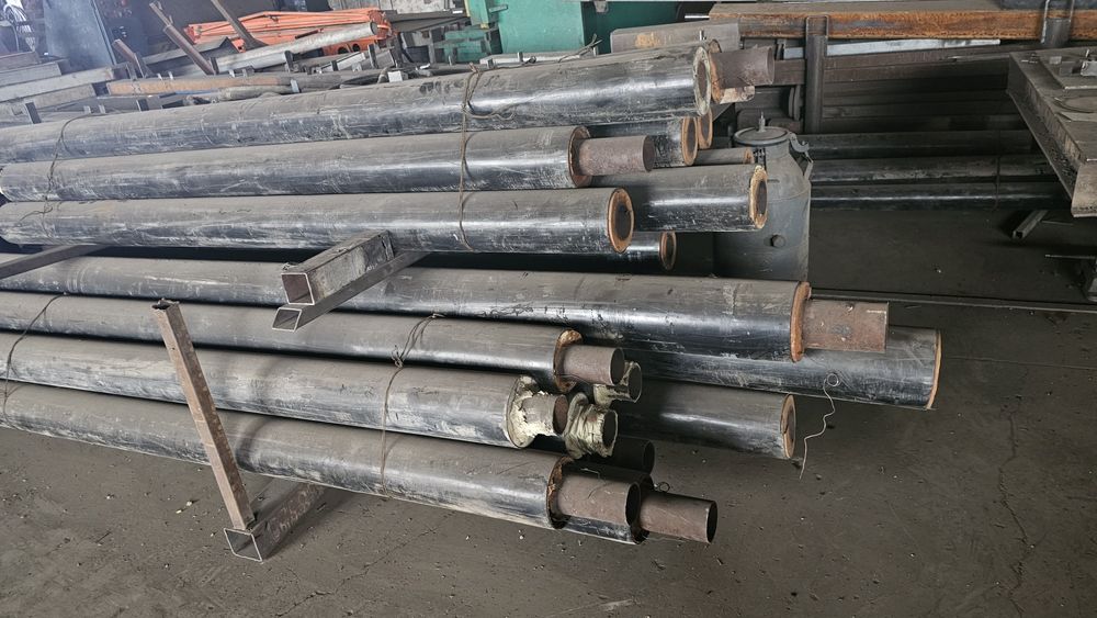 Трубы в ппу изоляции утепленные электросварные