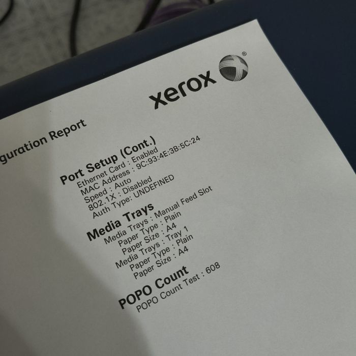 Принтер лазерный xerox