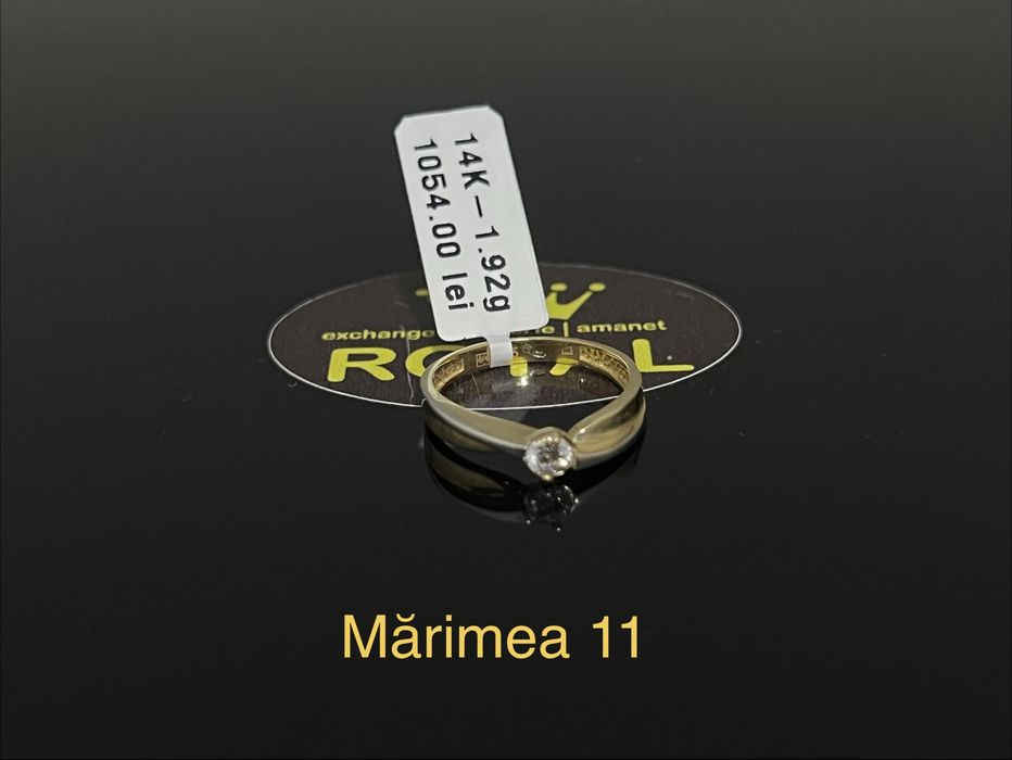 Bijuteria Royal CB : Inel dama aur nou 14k 1,92g