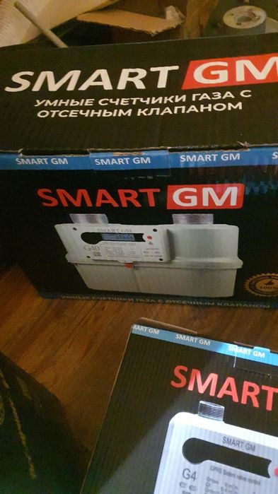 Бытовые газовый счётчик