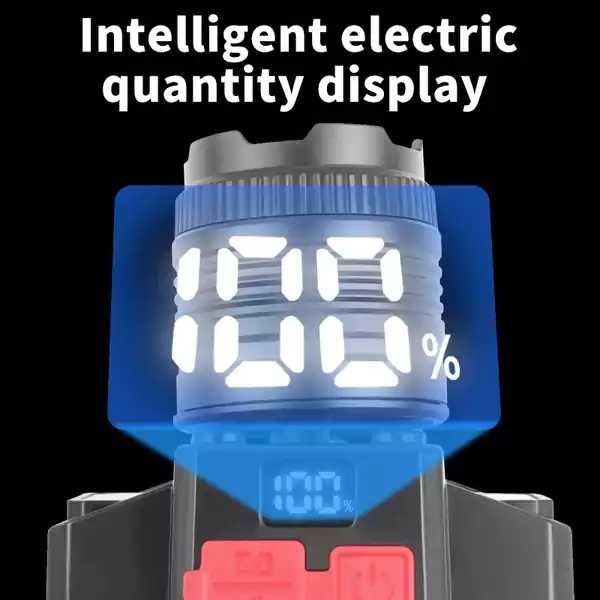 Водоустойчив челник с XHP50 диод, сензорно управление и COB светлина