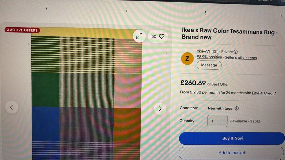килим IKEA tesammans