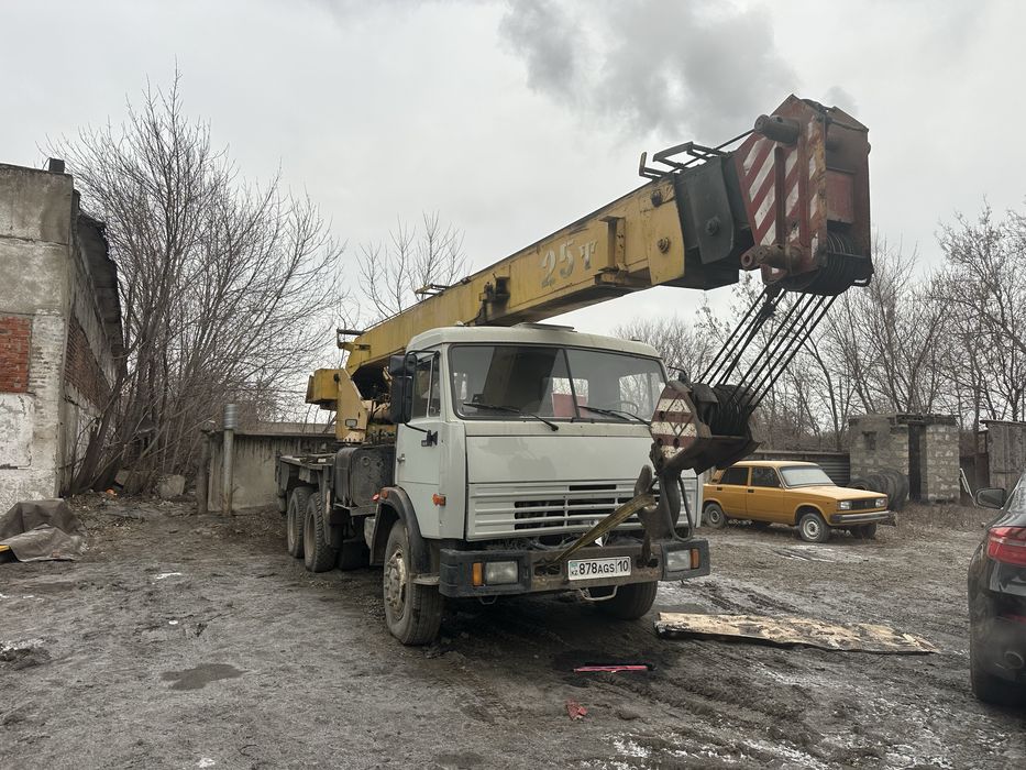 Услуги автокрана Галичанин 25 тонн