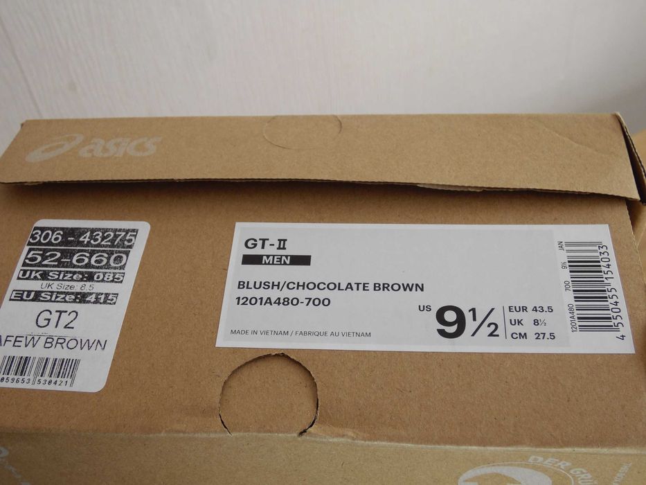 Asics x Afew GT - II 'Uplifting Pack' - 43,5 номер Оригинални!