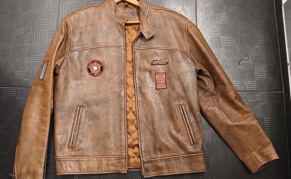 Кожено яке естествена кожа / телешка/