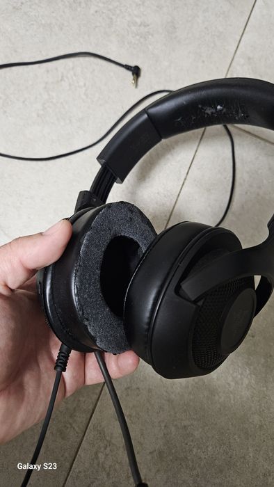 Căști razer utilizate