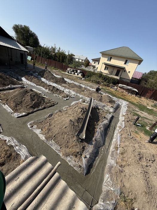 Фундамент куйамыз кез келген проект