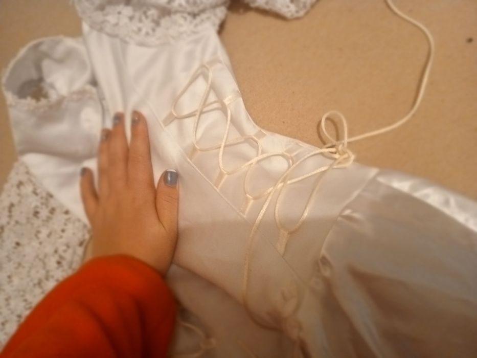 Rochie de mireasă din satin