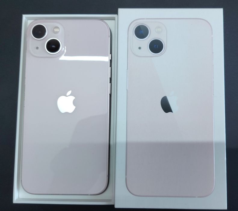 Продавам iPhone 13 128GB в розов цвят