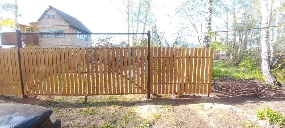 Ворота заборы                     .