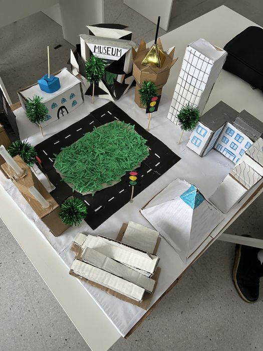 Макет города