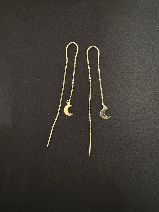 Cercei aur 14 K noi .