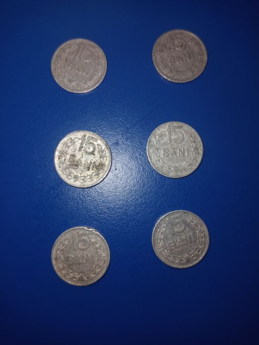 Monede 15 bani anul 1975