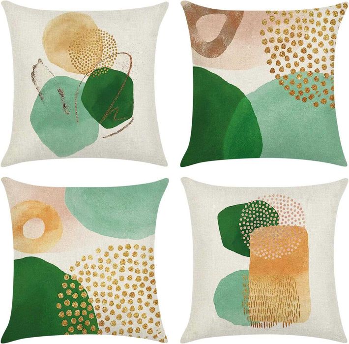 Wakasena Комплект калъфки за възглавници 4 бр. 50 x 50 см