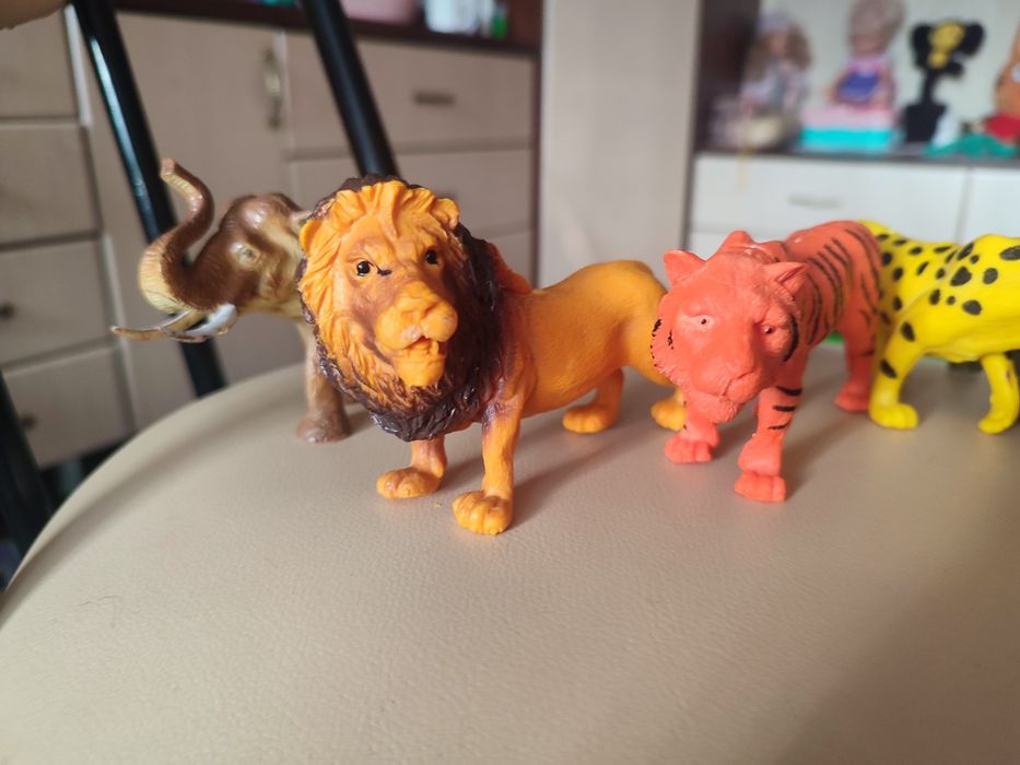 Игрушки зверята 5 шт